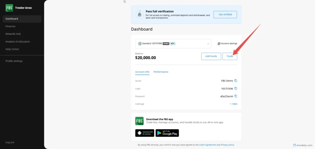 FBS เทรด FOREX 2 1